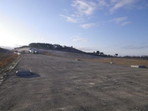 日高自動車道 日高町 厚賀舗装外一連工事　着工前